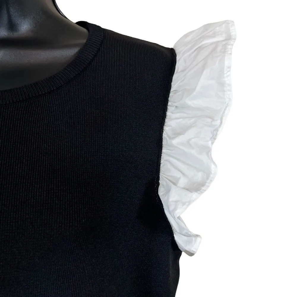 English Factory Mixed Media Sleeveless Maxi Dress - Image 5