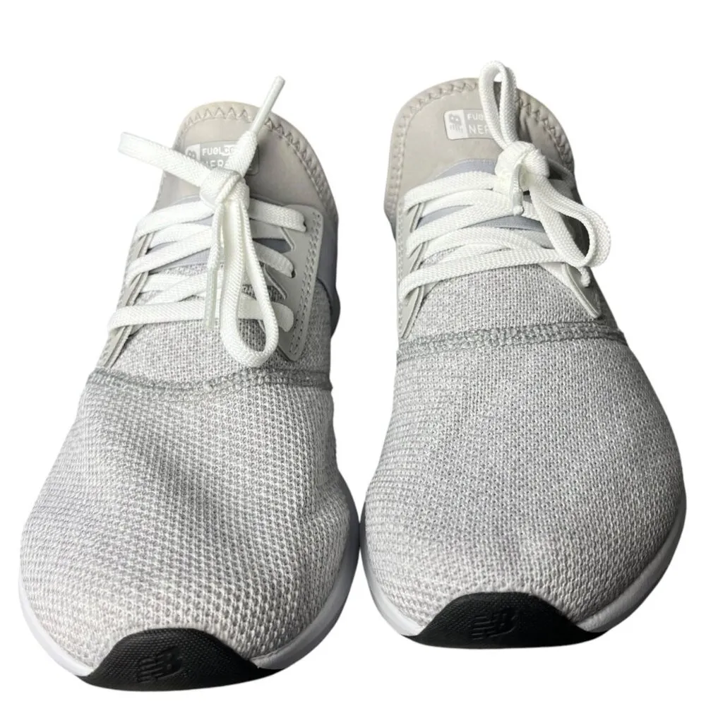 New Balance Women's 9.5 FuelCore Nergize Sneakers Neutral Gray Athletic Sporty - Image 2