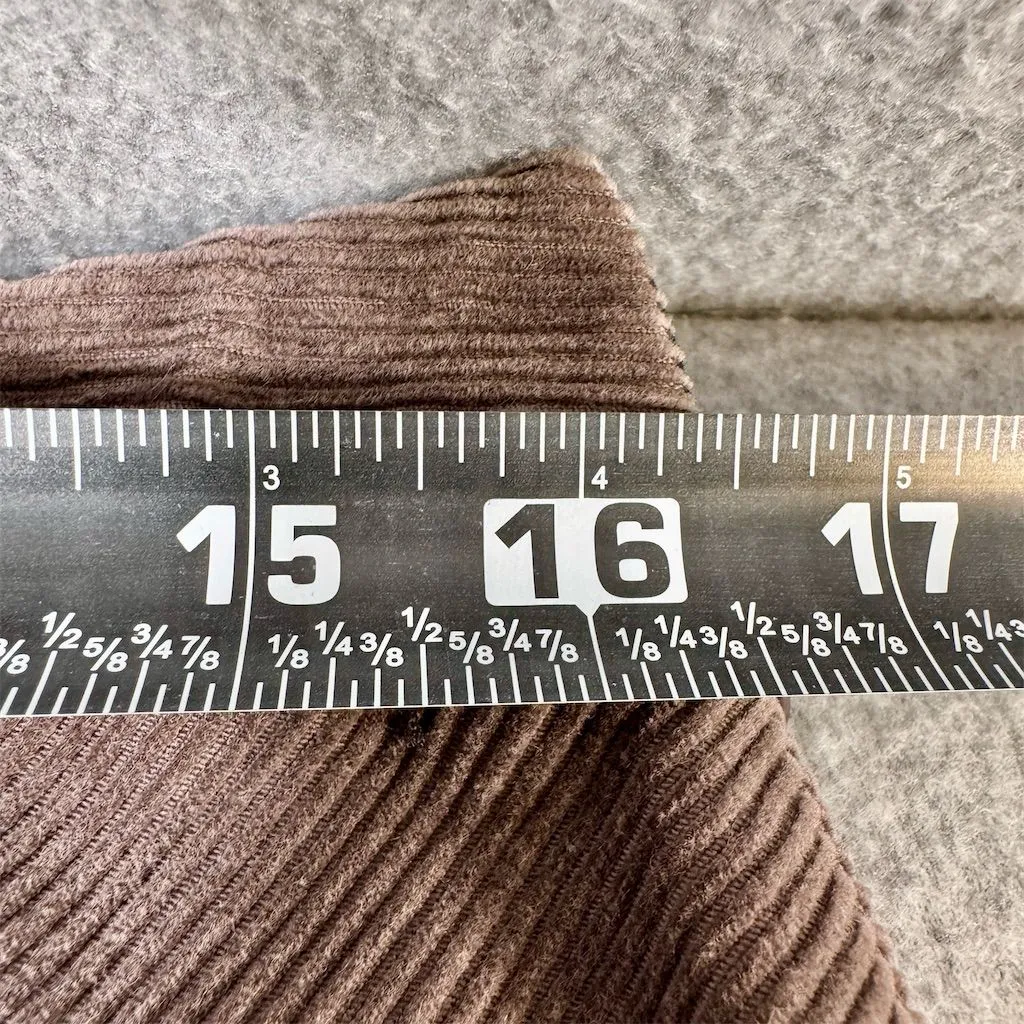 GAP Women's Vintage Brown Corduroy Midi Skirt Size 12 Casual - Image 7