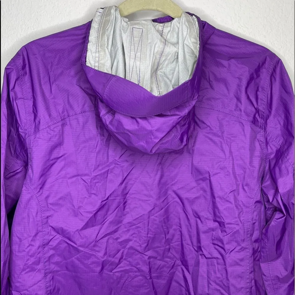 L.L. Bean Rain Coat Purple‎ Purple Size M - Image 3