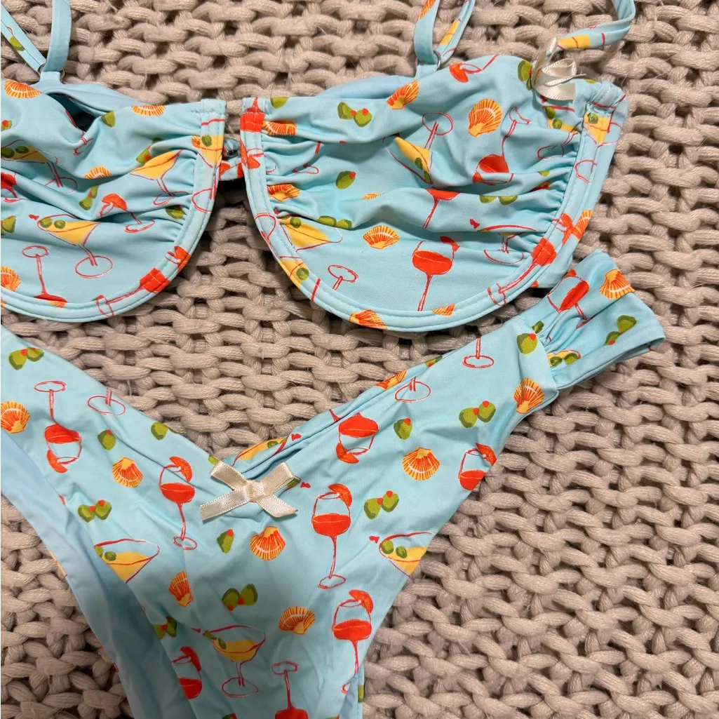 Dippin’ Daisy’s Blue Bikini Set - Image 3