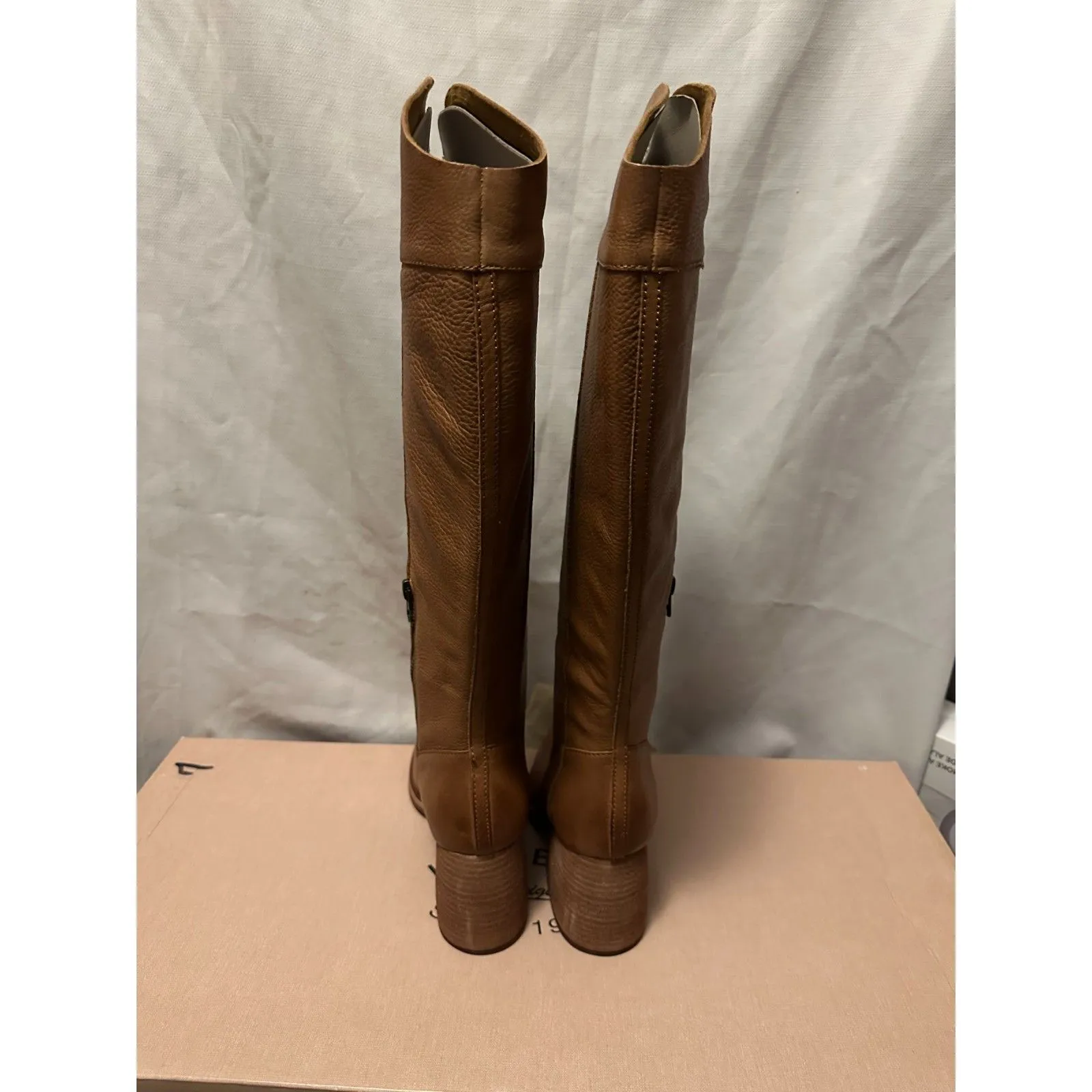 NIB Kork Ease Woman's Avril Leather High Boots Brown Size 7M - Image 3