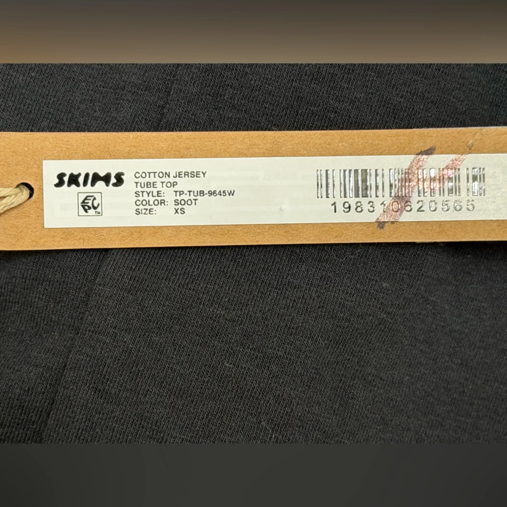 NEW W/ FLAW Skims Cotton Jersey Tube
Top XS - Image 6