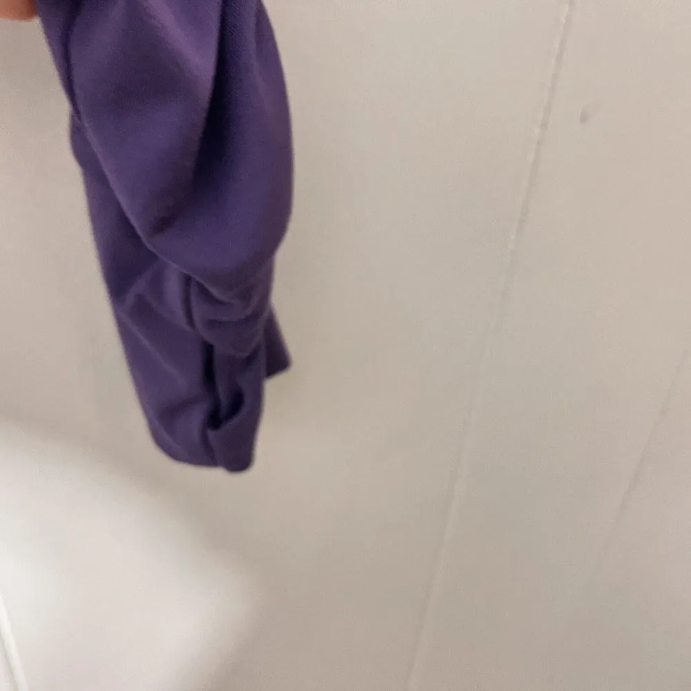 Te Verde Plum Purple Womens Jacket Size M EUC Size M - Image 7