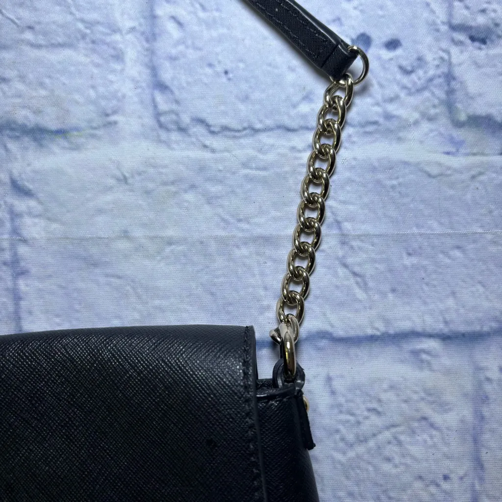 Kate Spade Black Tilden Place Alek Leather Crossbody Bag Great Condition - Image 13