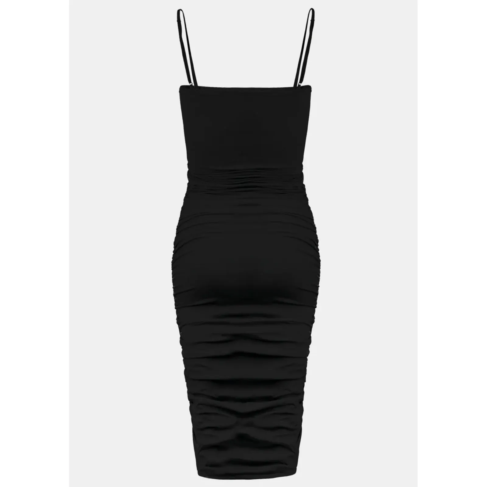 NWT OW Collection EZRA‎ Midi Dress in Black Caviar Sz XS $150 - Image 6
