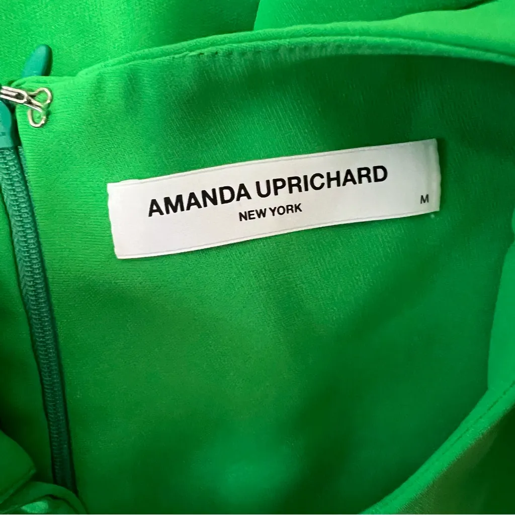 Amanda Uprichard Gilda Maxi Gown In Grass Green - Image 8