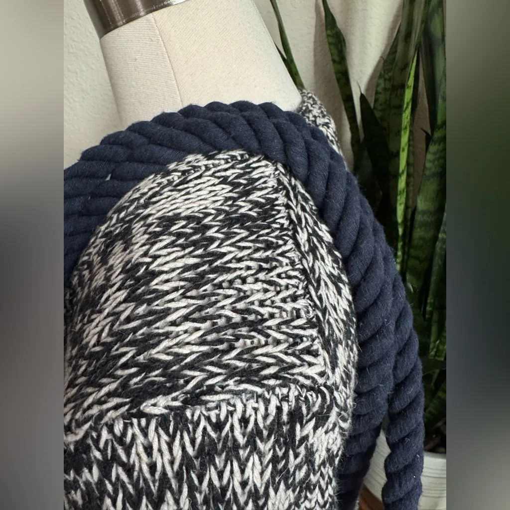 Oversized Jute Beach Tote Rope‎ Handles Appliqué Letters BEACH Market Bag Tan - Image 4