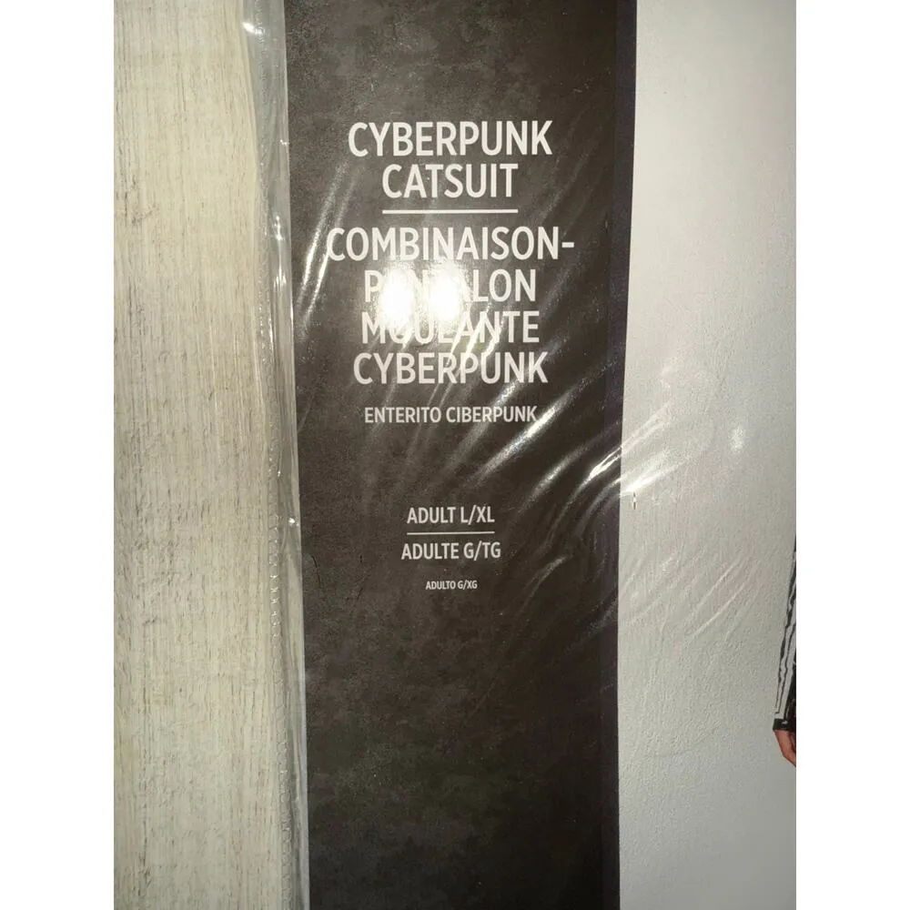 Cyberpunk Catsuit Women Size Large/X - Image 4
