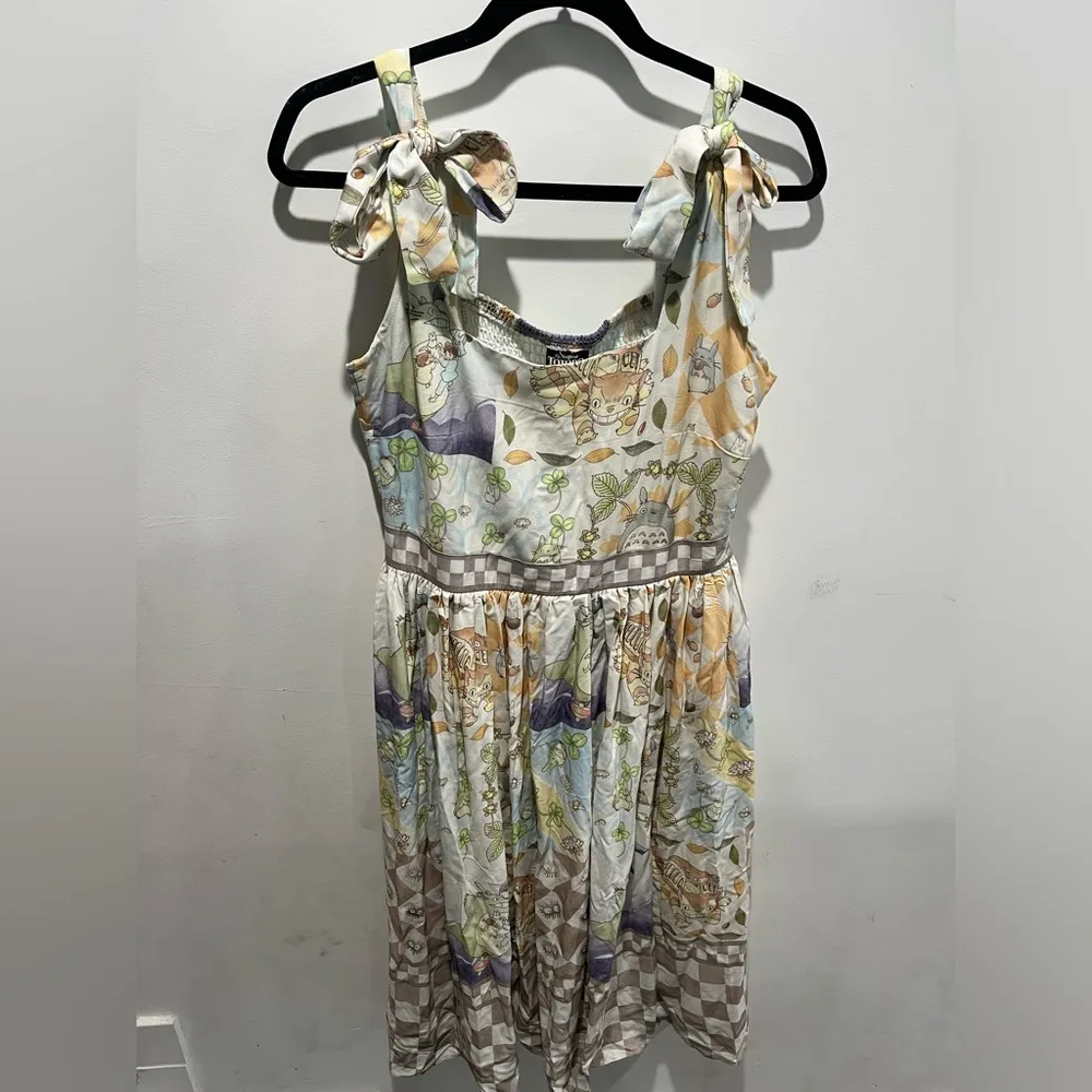 Studio Ghibli My Neighbor Totoro Mosaic Midi Dress - Image 3