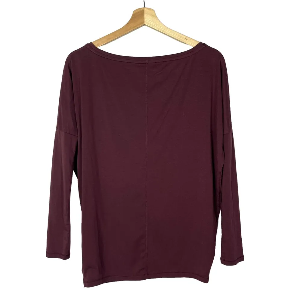 Athleta Essence Flow Maroon Red Long Sleeve XXS - Image 27