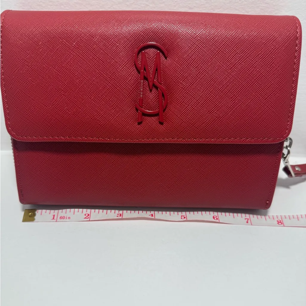 Steve Madden Red Wallet Crossbody - Image 4