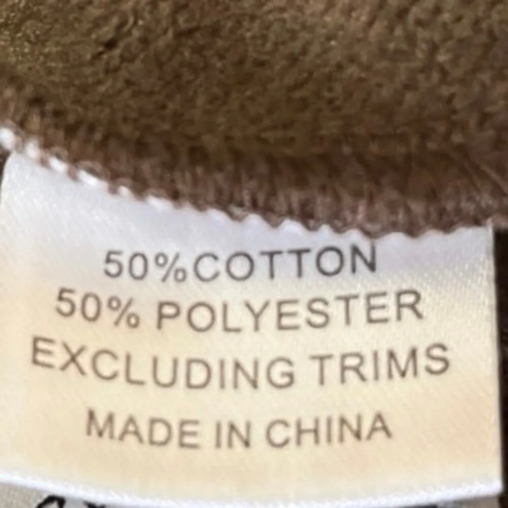 MMMI My Mum Made It Brown Elastic Waist Pull On High Rise Casual Shorts Size XS - Image 6