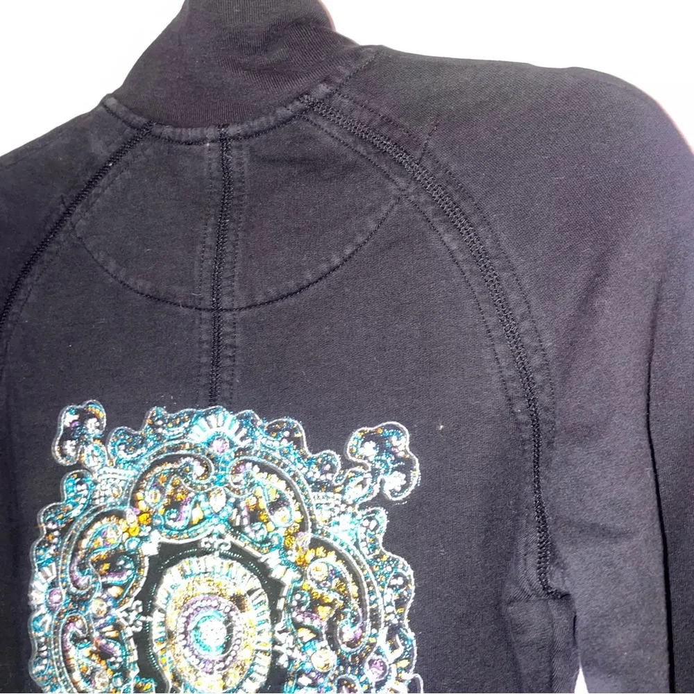 Twisted Heart XS Black Embroidered Jacket - Image 7