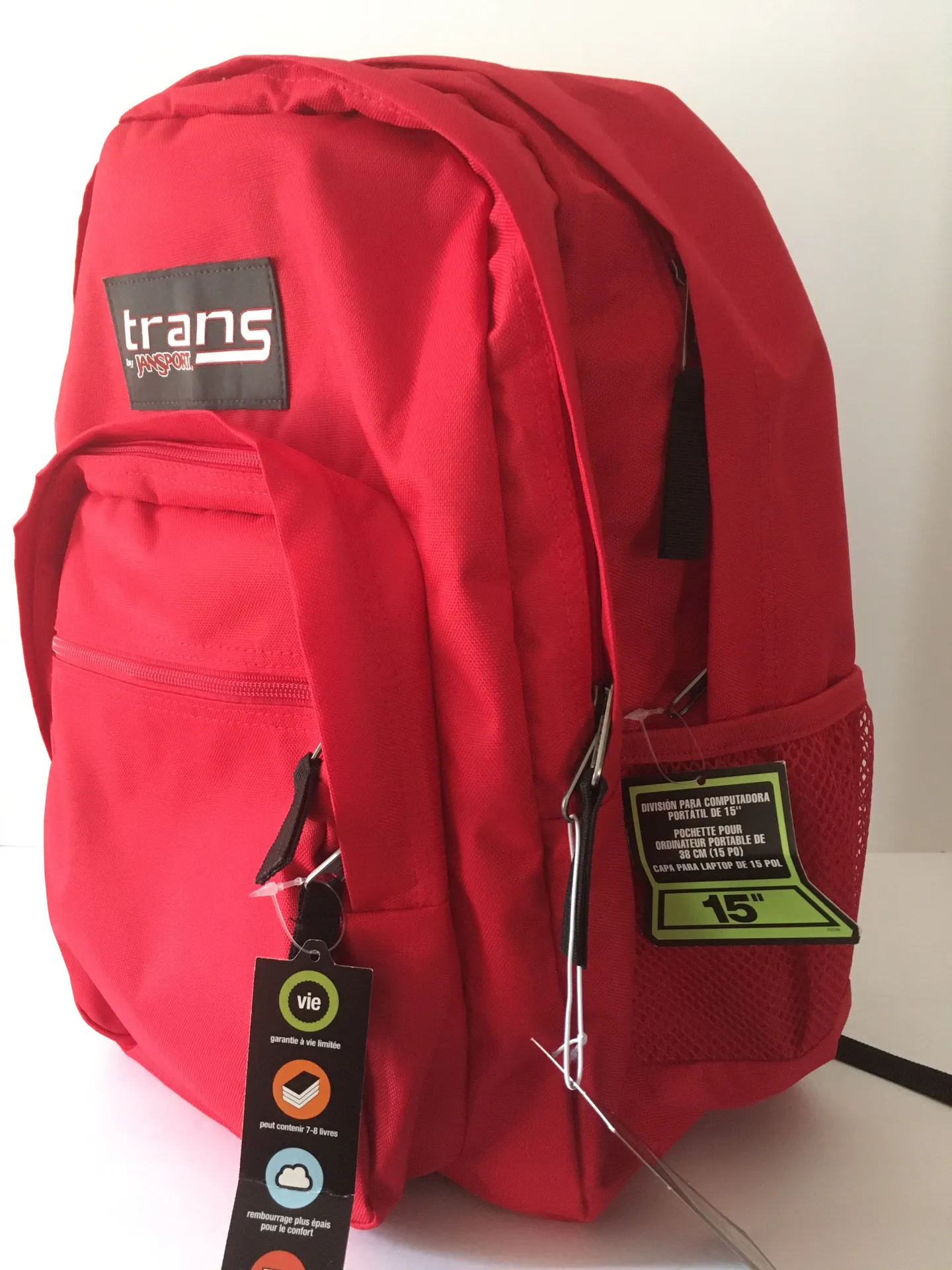 Jansport Red  Backpack - Image 3