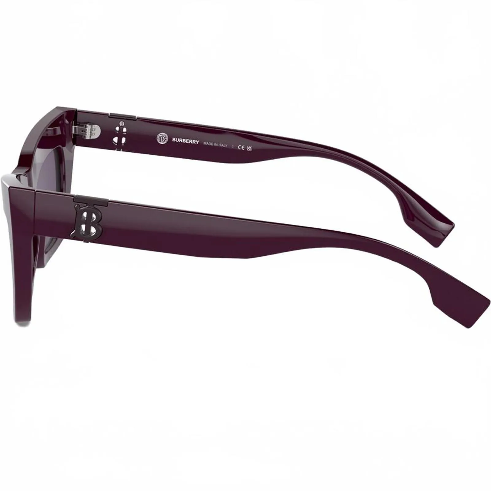 Burberry 51mm cat eye sunglasses PURPLE VIOLET 51-21-140mm NWT - Image 5