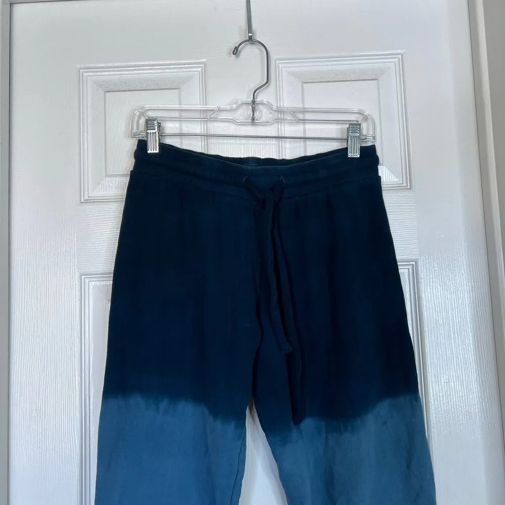 LNA Blue Ombre Sweatpants Joggers Comfy Athleisure Size Small Cotton Loungewear - Image 4