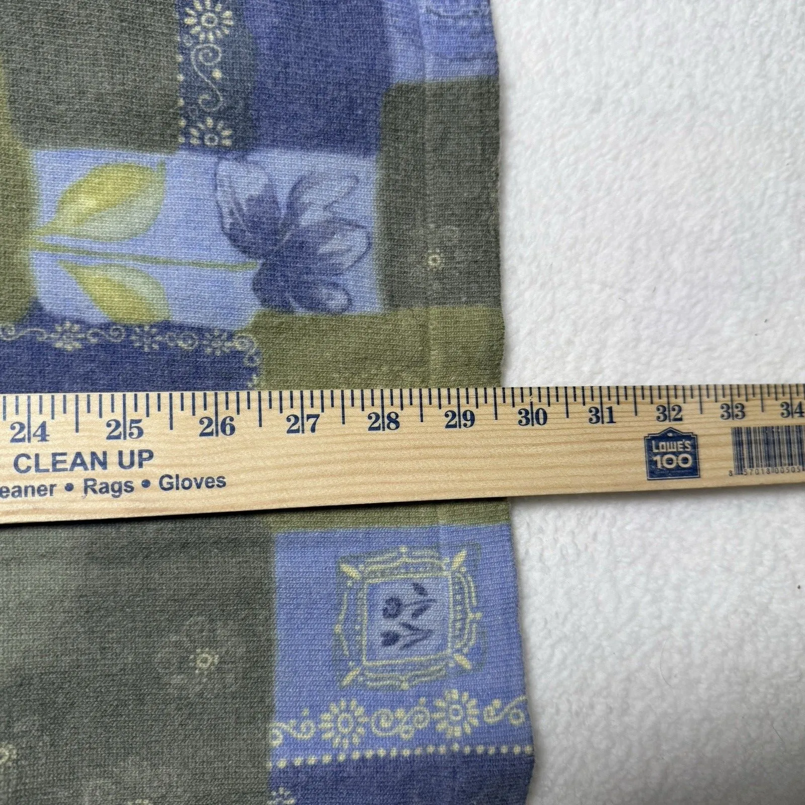 Vintage Gabriella T Womens Merino Wool Blend Cardigan 1X Made in Italy Patchwork Green - Image 7