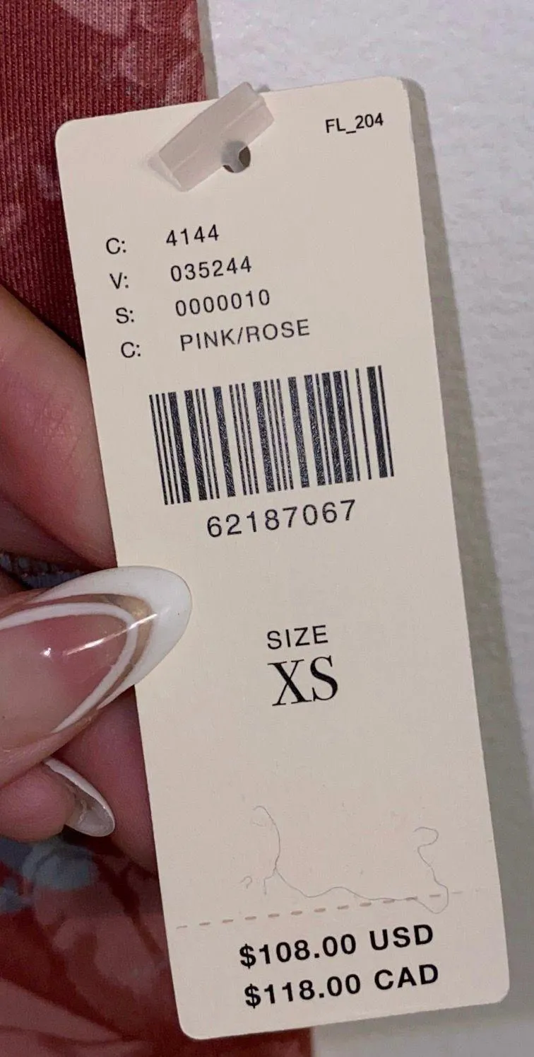 Anthropologie NWT $108 Daily Practice by  Pink Side Tie Allie Leggings XS - Image 12