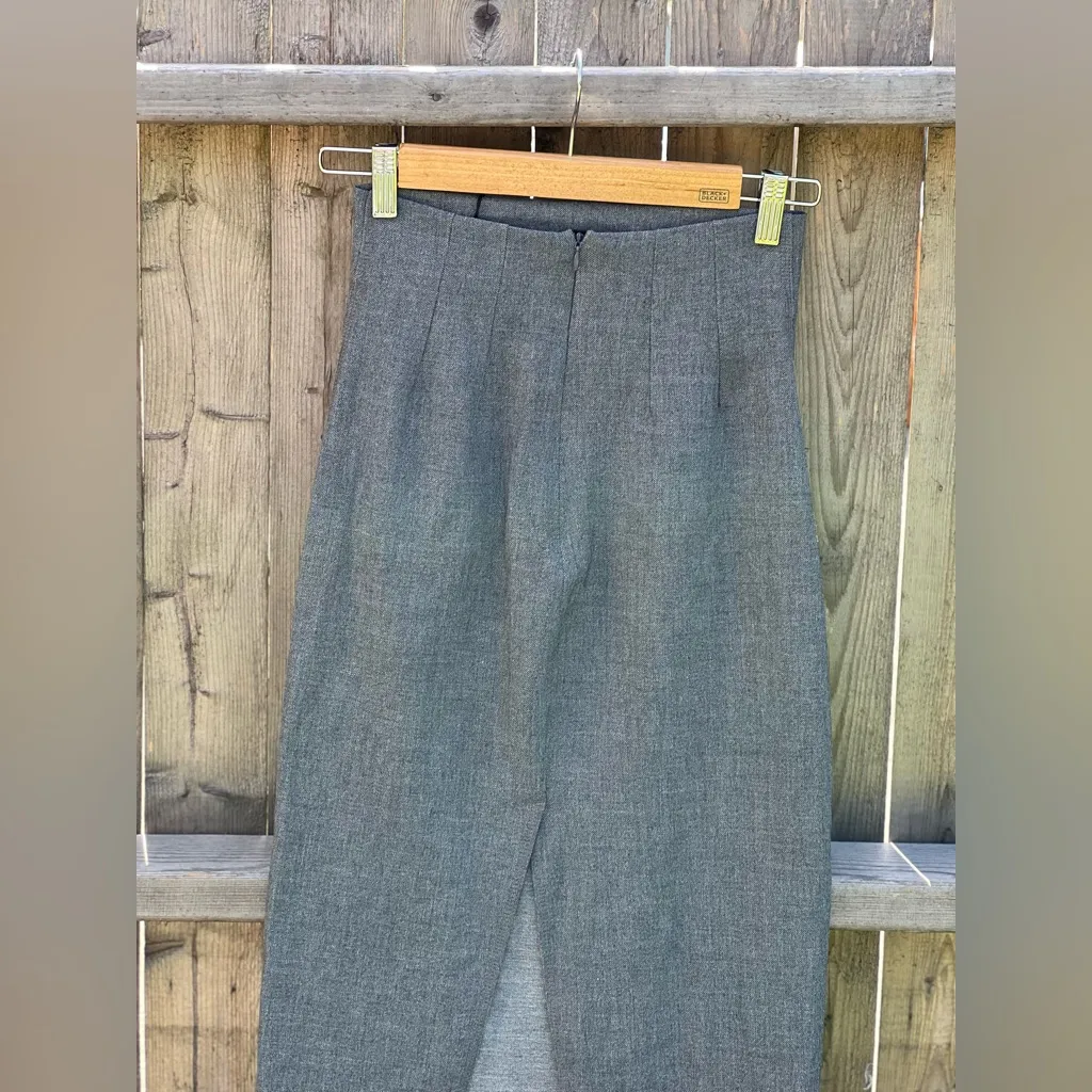 Zara MIDI Pencil Skirt With Slit  On The Back - Image 10