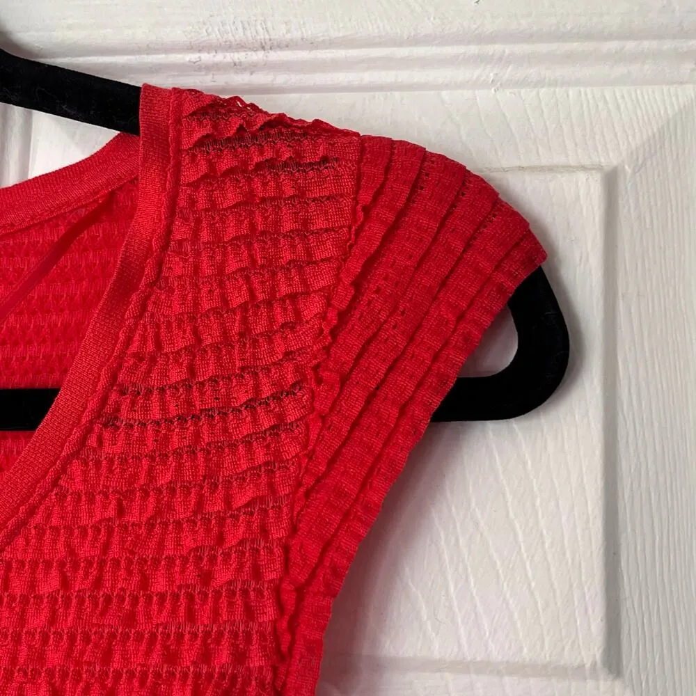 ZARA  Ruffled Peplum Top - Size S - Image 4