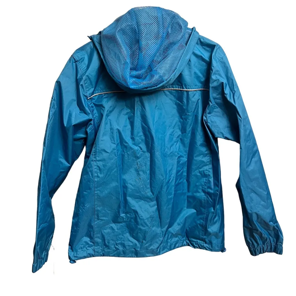 Dimco Apparel Newport Rhode Island Blue Hooded Windbreaker Coat NWT Size XL - Image 2