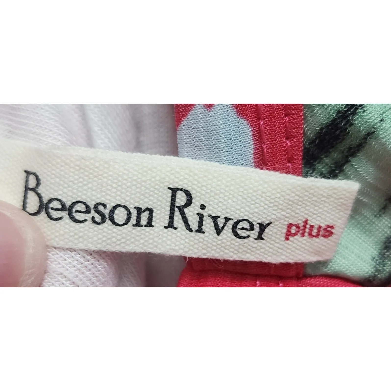 Beeson River Plus Red Floral‎ Short Sleeve Maxi Dress 1XL Size undefined - Image 4