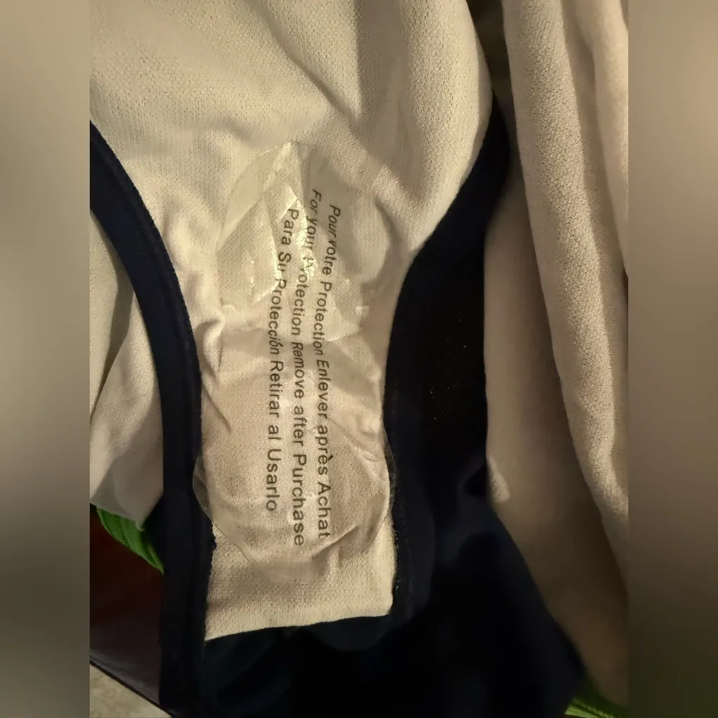 Nike Women's Black and Green One-Piece Swimsuit - Image 5