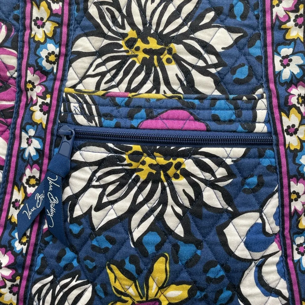 African Violet Pattern Hipster Shoulder‎ Bag - Image 3