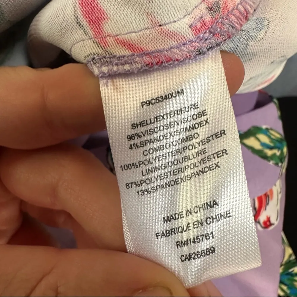 Parker Ana Floral Romper Size 4 - Image 9