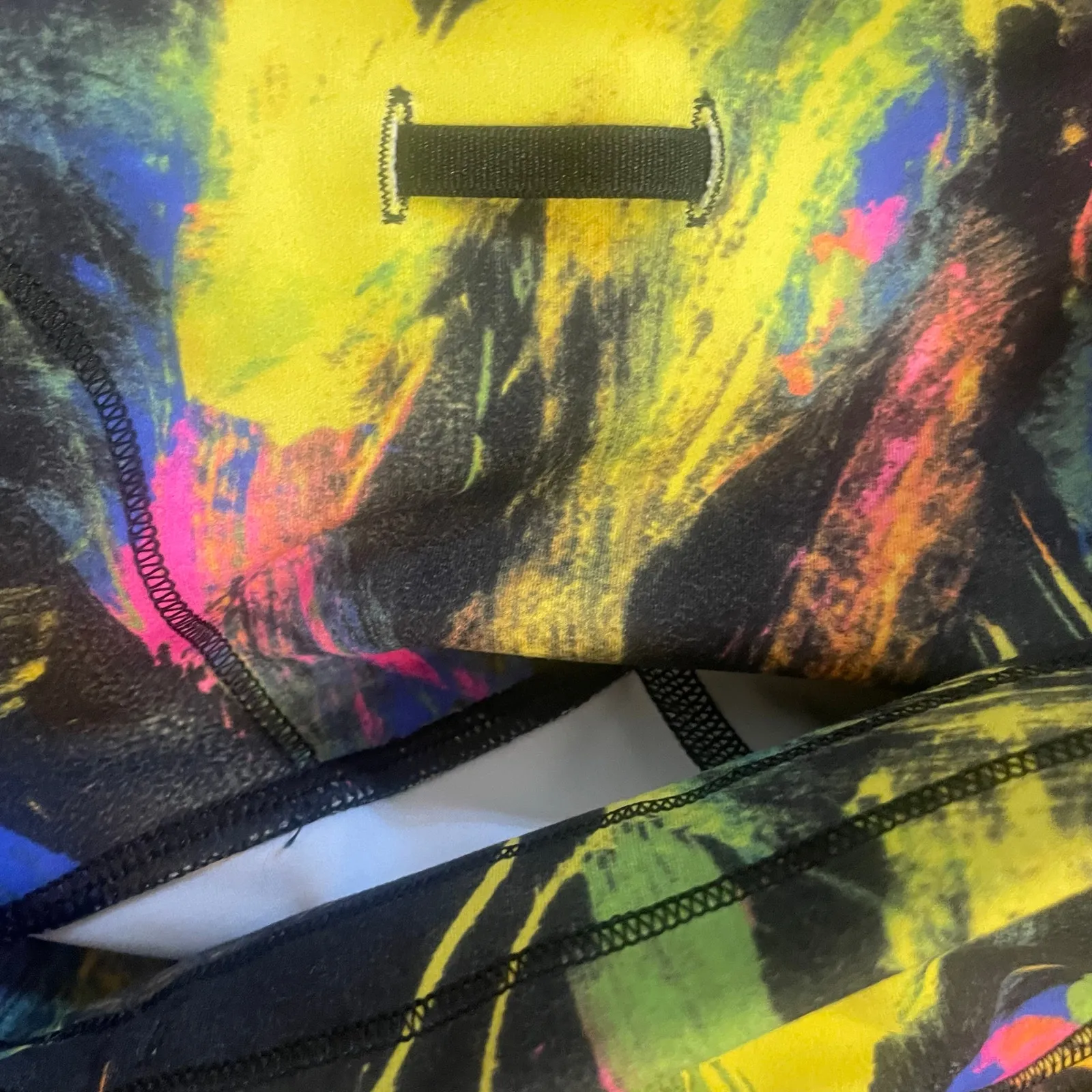 Lululemon Wunder Train High-Rise Tight 23” Undertone Black Multi size 6 - Image 8