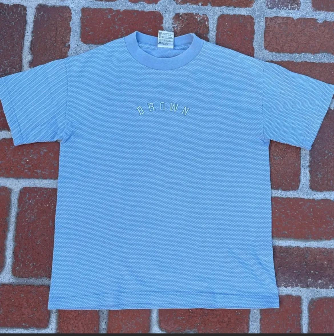 Vintage baby blue shirt - Image 3