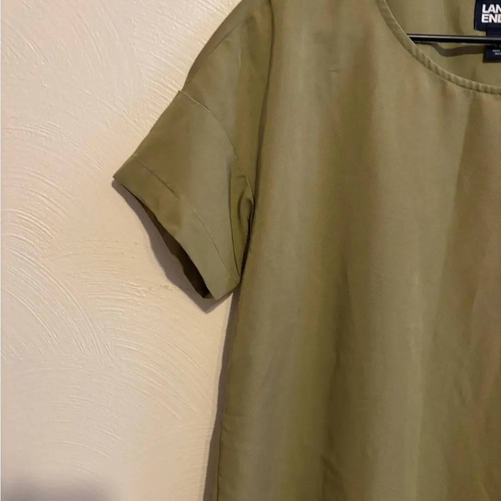 Women’s Land End Green Top Size S - Image 6