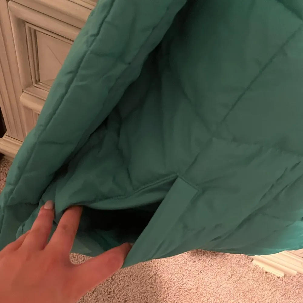 Gilly Hicks Green 1/4 Zip Pullover - Image 2