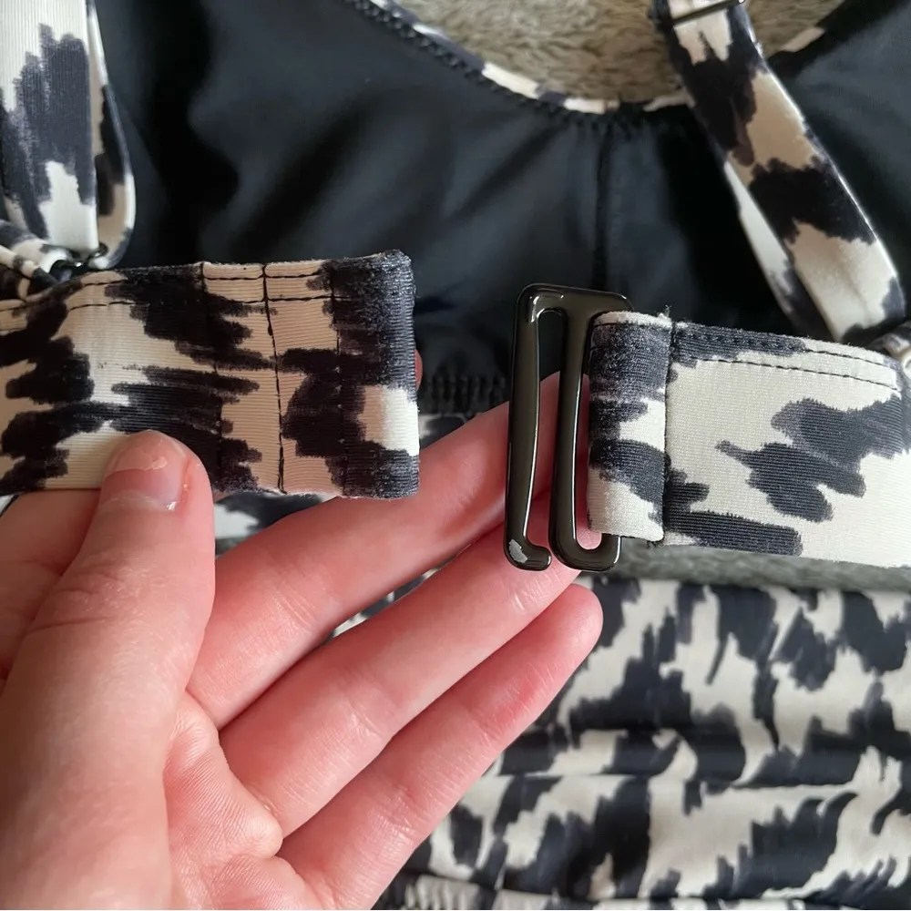 Knix Sunny Scoop Safari Bikini Two Piece Swimsuit Set Size XS - Image 4