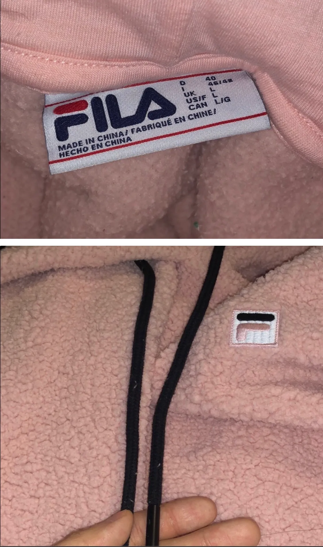 Pink Teddy Sherpa Hoodie - Image 2