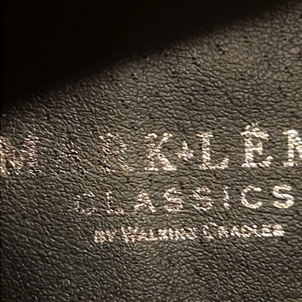 Mark Lemp Classics Blue Leather Shoes Size 9 N - Image 6