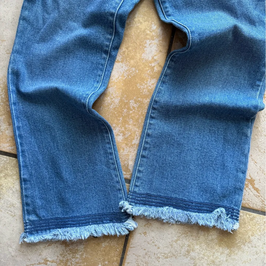 Just Black Bohemian Wide Leg Denim - Image 4