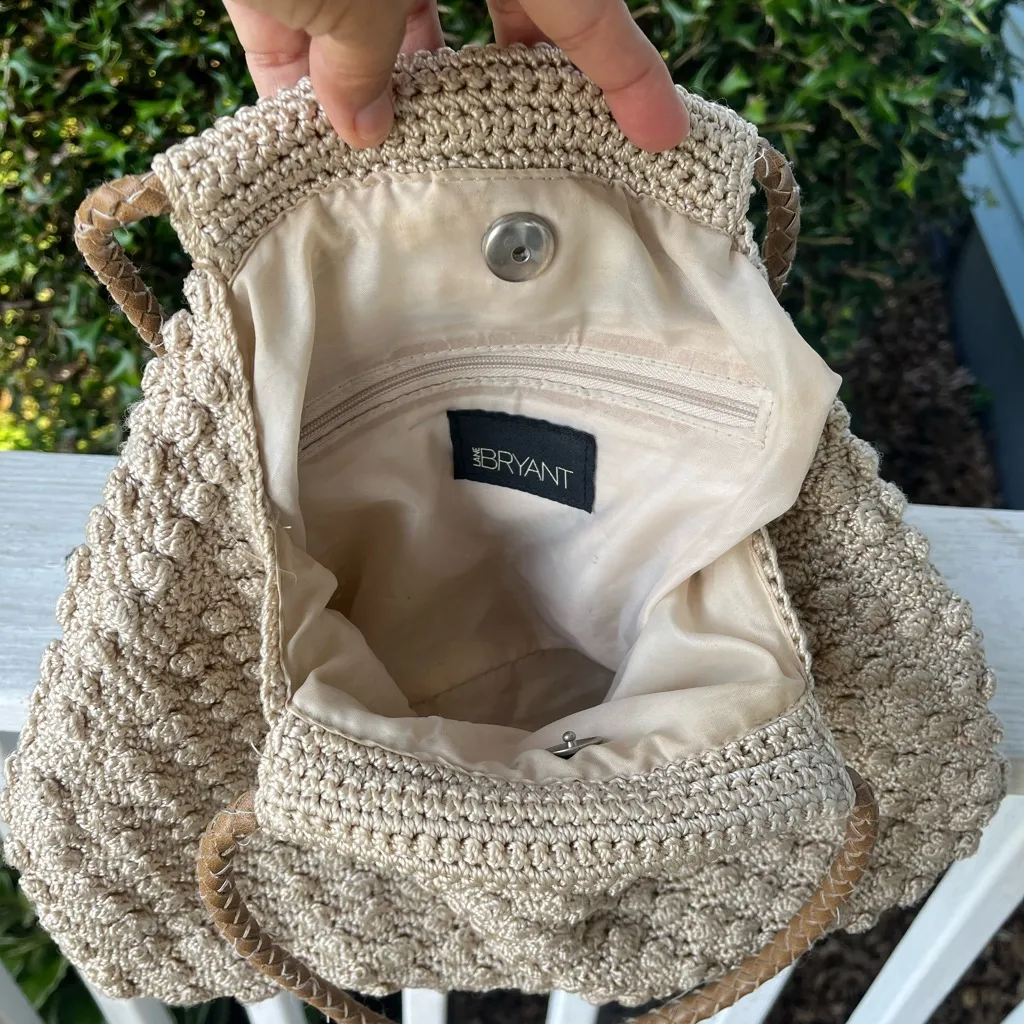 Lane Bryant hobo Woven  Bag - Image 3