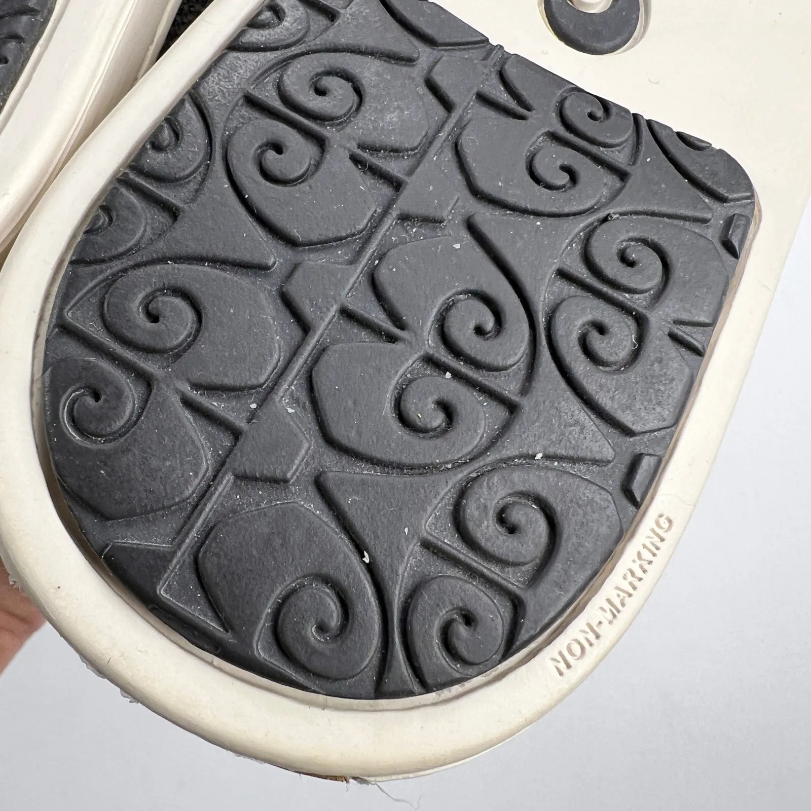 Olukai Pehuea Li Convertible Heel Light Mesh Comfort Lace Up Sneaker Gray Size 7 - Image 5