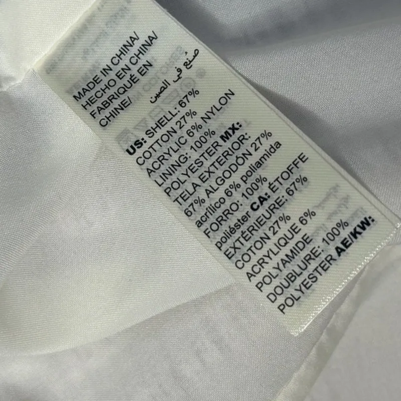 White House Black Market Tweed Blazer size 10 Lilac Purple Classic Office - Image 8