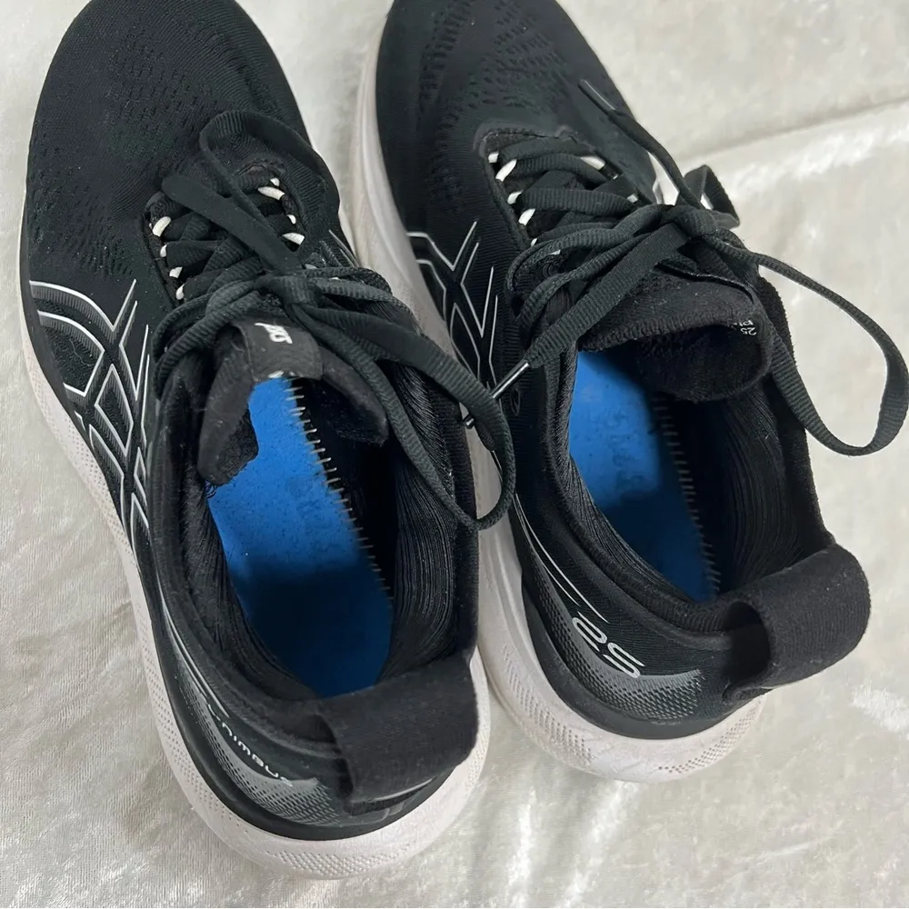 gel Nimbus 25 women’s 6 1/2 black running shoes - Image 9