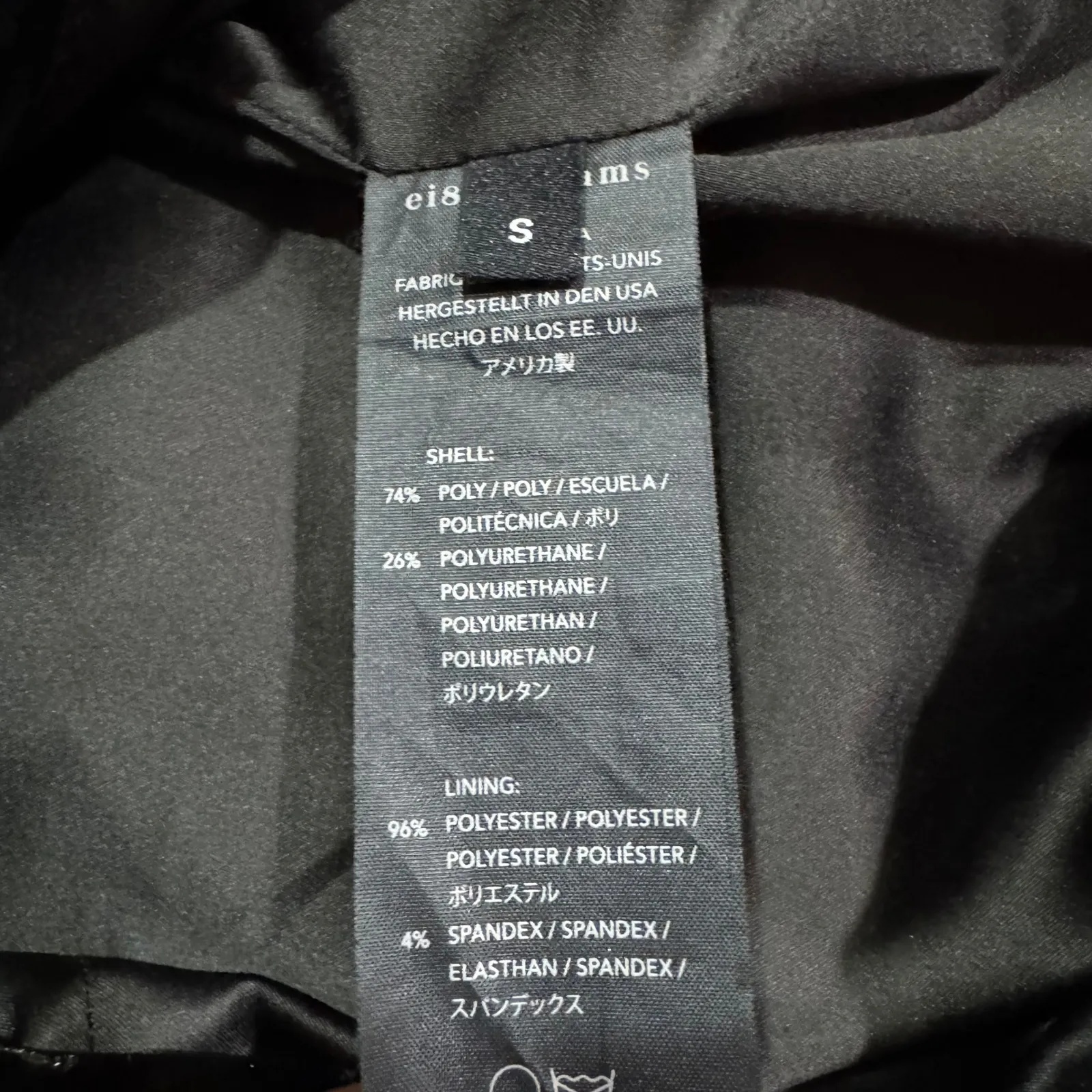 ei8htdreams Revolve Black Faux Patent Leather Moto Skirt Asymmetrical Zip S Goth - Image 9