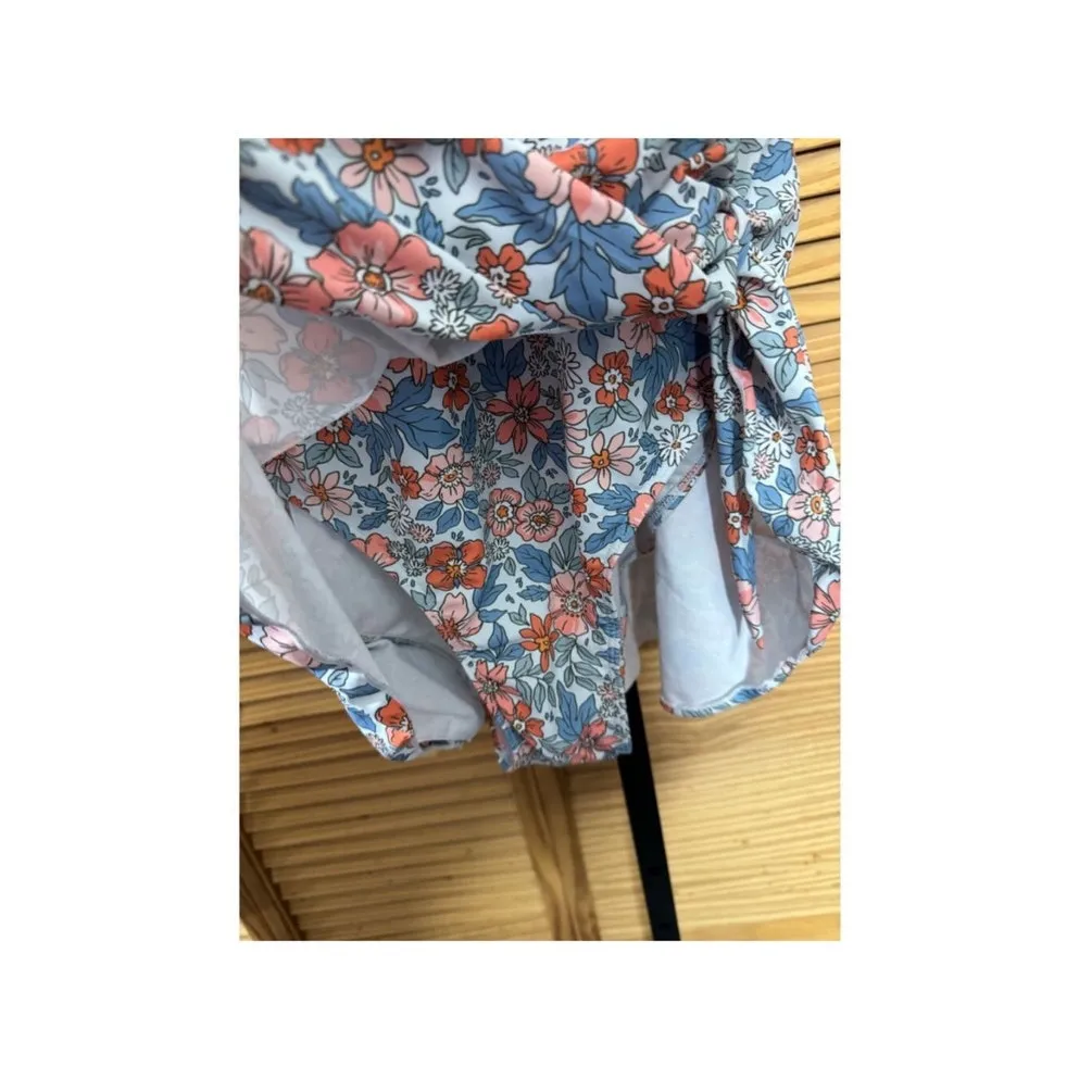 Eomenie One Piece Swimdress Size 22W Women Tummy Control Swim Dresses Skirt White - Image 7