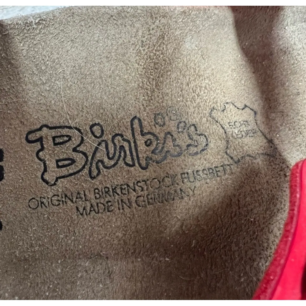 Birkenstock Florida Sandals Havana Red Patent Birko-Flor W Sz 7 (EU 38) Narrow - Image 9