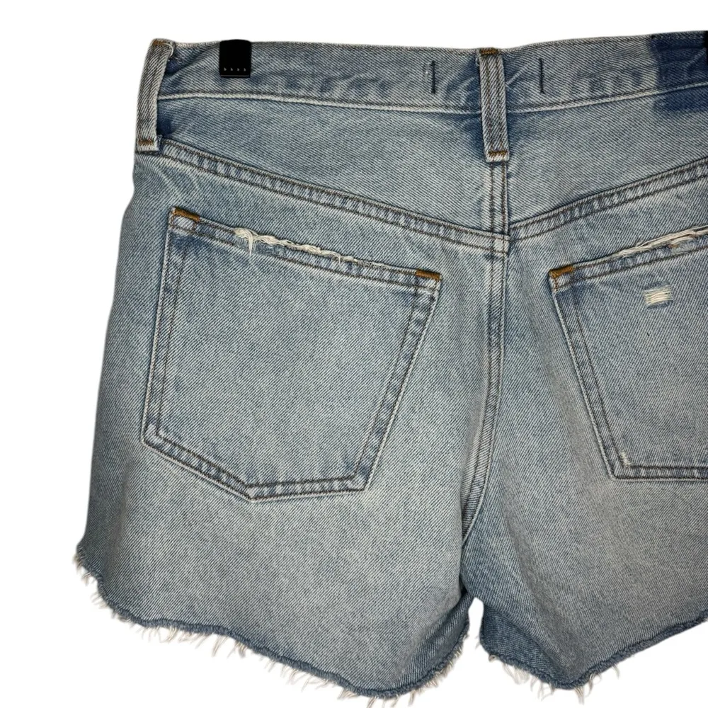 Abercrombie & Fitch The Boyfriend Short Mid Rise Distressed Size 26 - Image 5