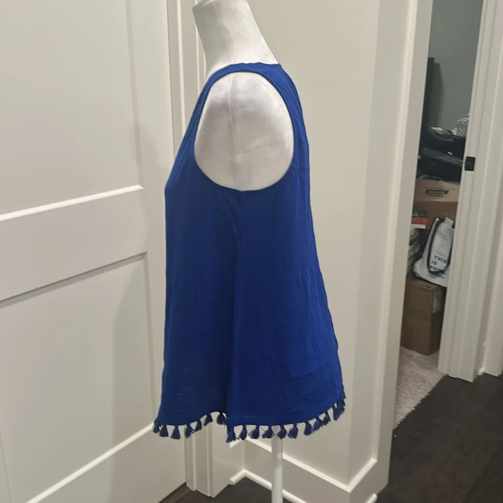 NWT Lilly Pulitzer Rexie Top in Twilight Blue Sz M - Image 7