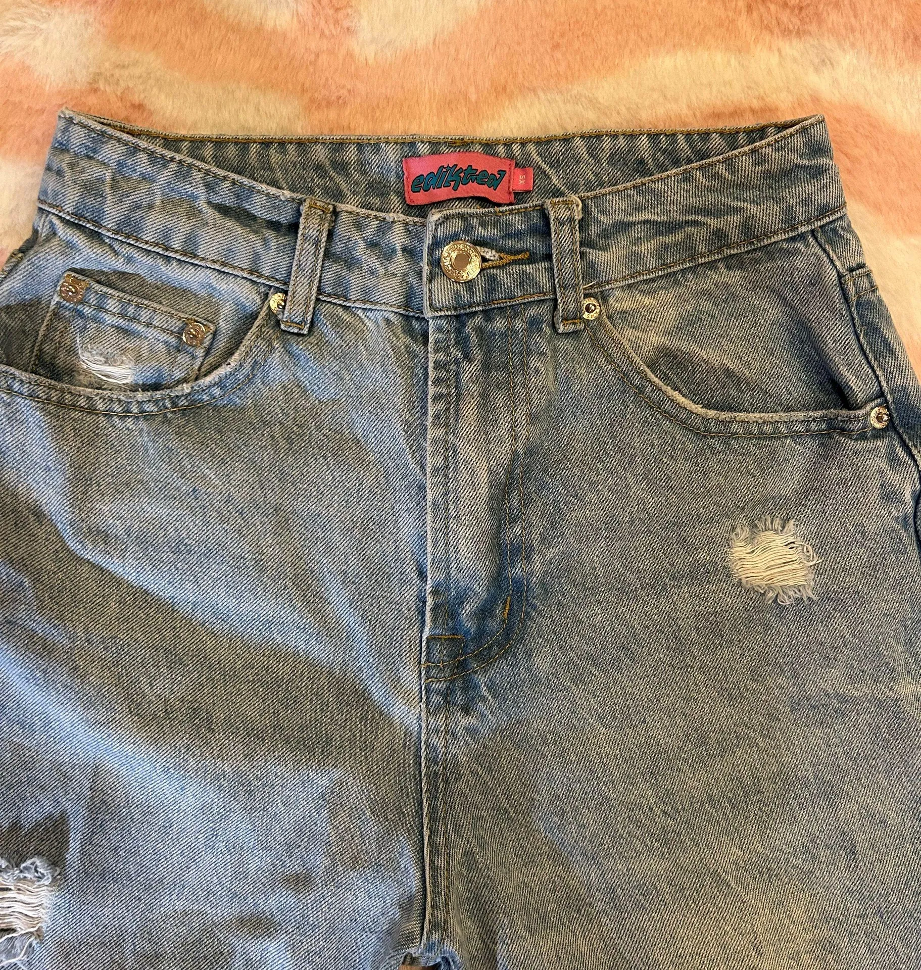 Lori High-Rise Wide Leg Jeans  - Image 7