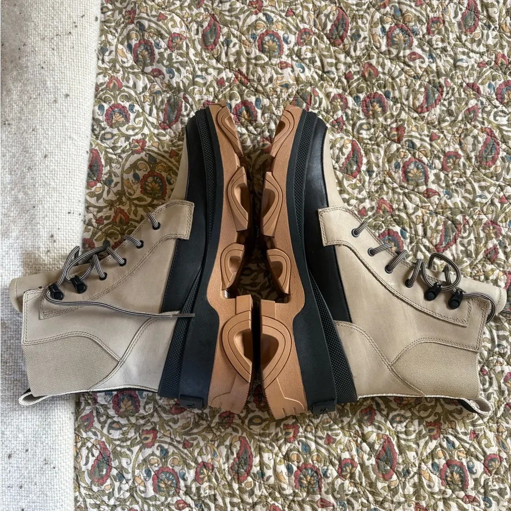 Sorel Brex™ Leather Waterproof Boot - Sandy Tan - Image 9