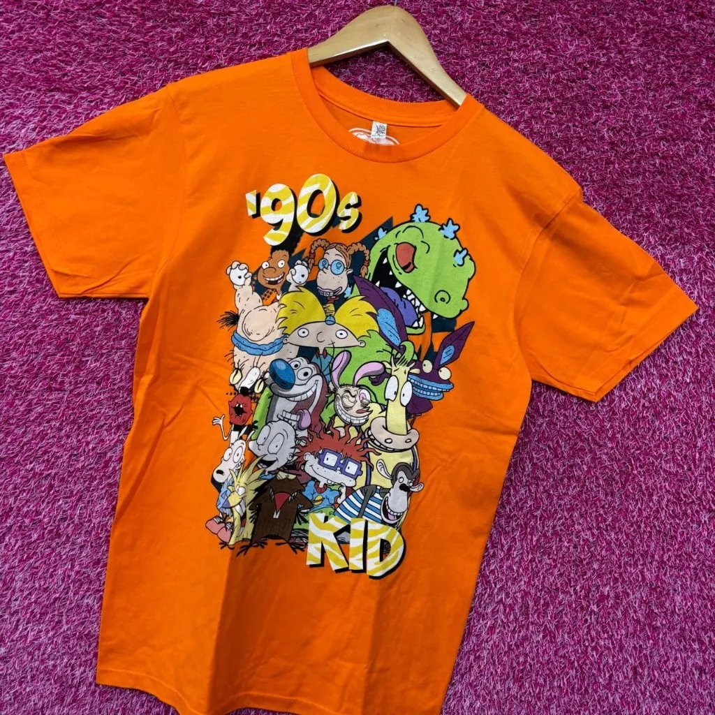 Nickelodeon 90s Kids collage T-shirt size medium  - Image 3